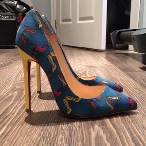 Christian Louboutin Shoe Design Heels Size 36